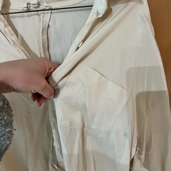 Djerf Avenue Oyster On the go shirt Small - Picture 5 of 6